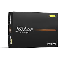 Titleist 2025 Pro V1 Golf Balls, Yellow (One Dozen), Standard